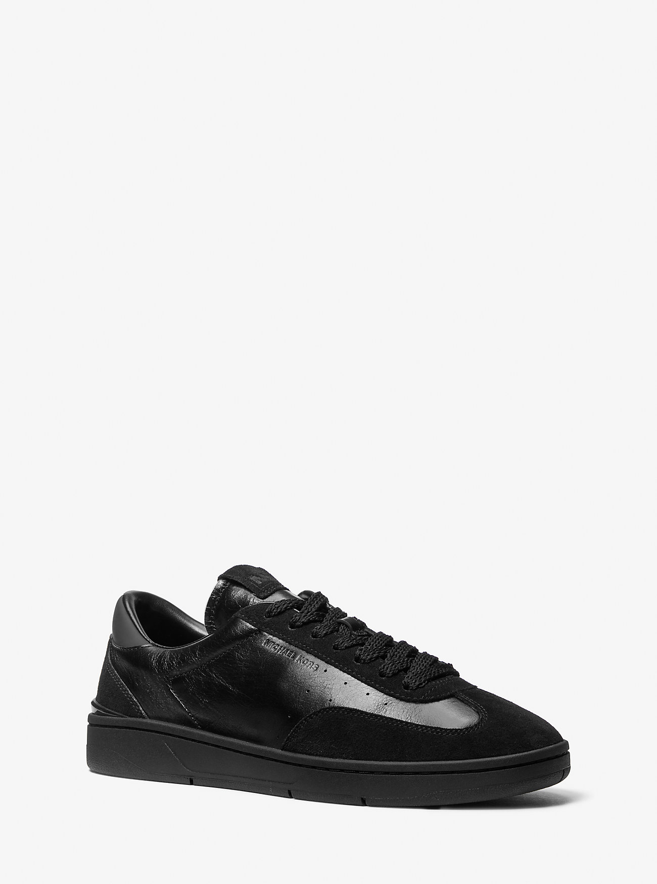 MK Wilton Leather and Suede Trainers -