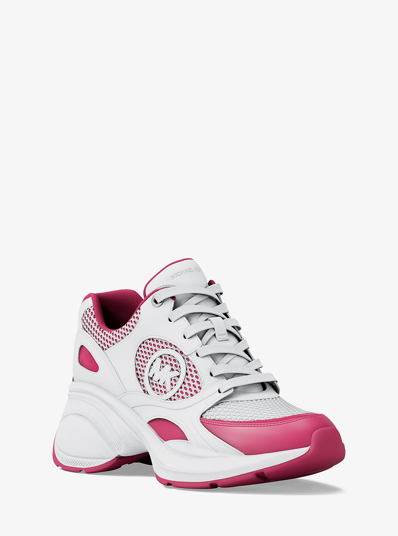 MK Zuma Leather and Mesh Trainer -