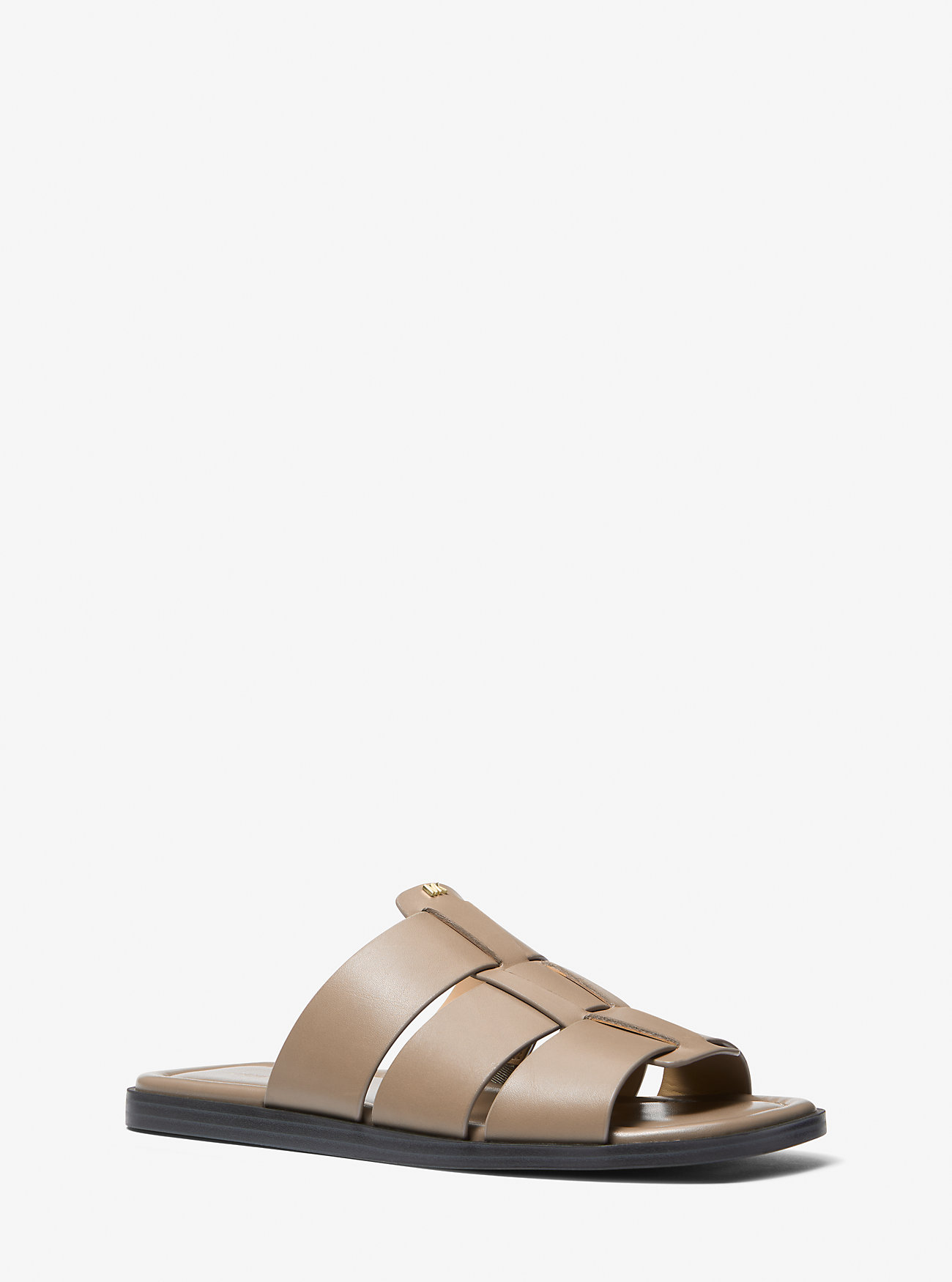 MK Indy Leather Slide Sandal -
