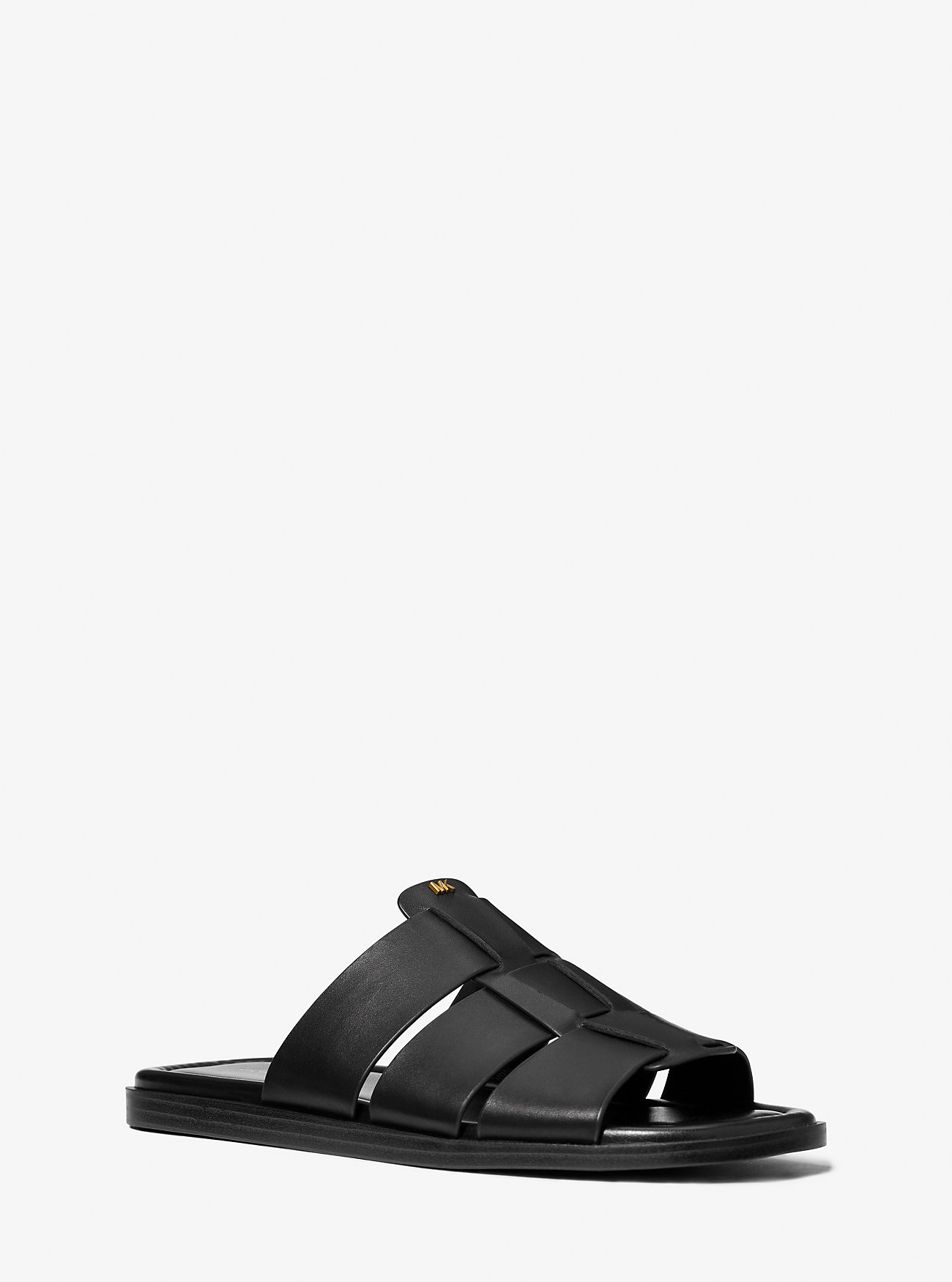 MK Indy Leather Slide Sandal -