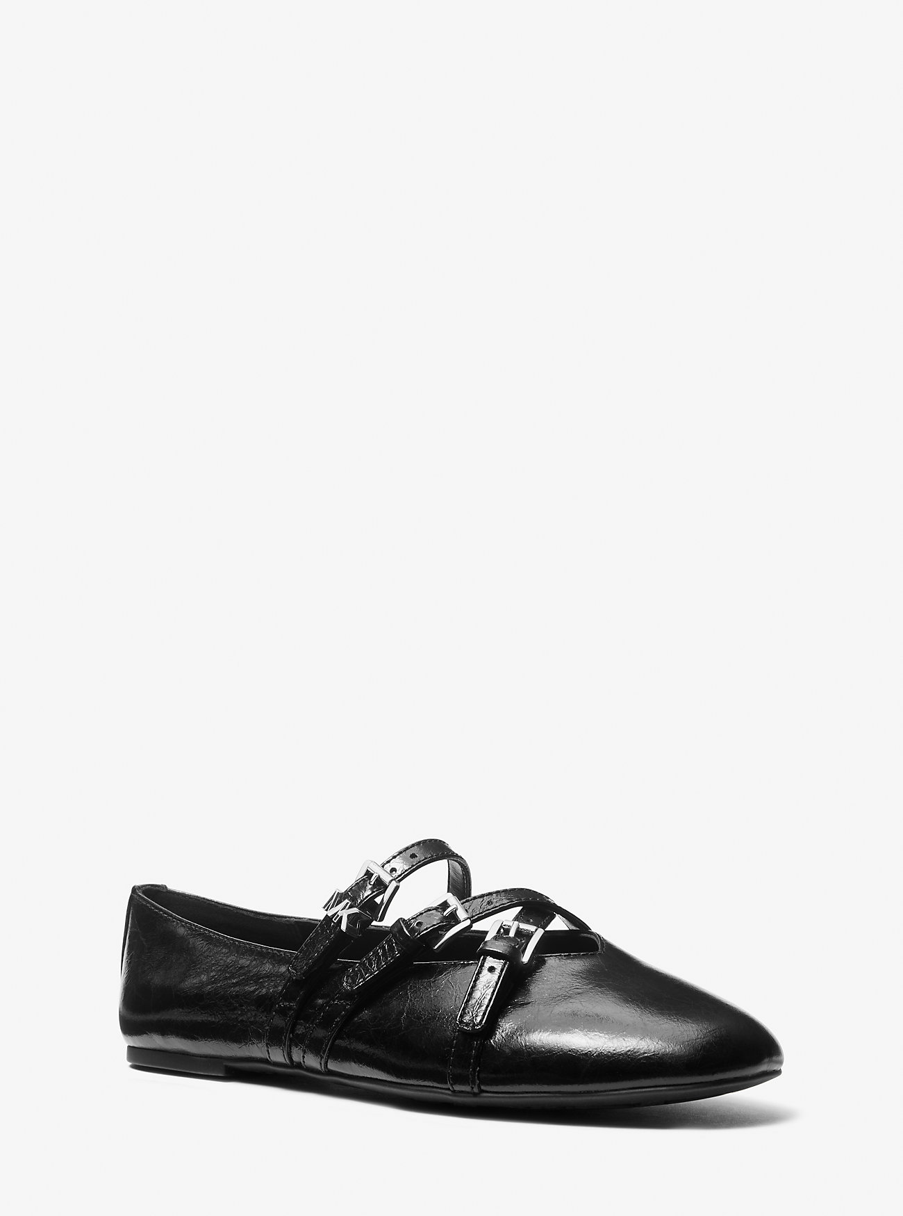 MK Indy Flex Leather Ballet Flat -