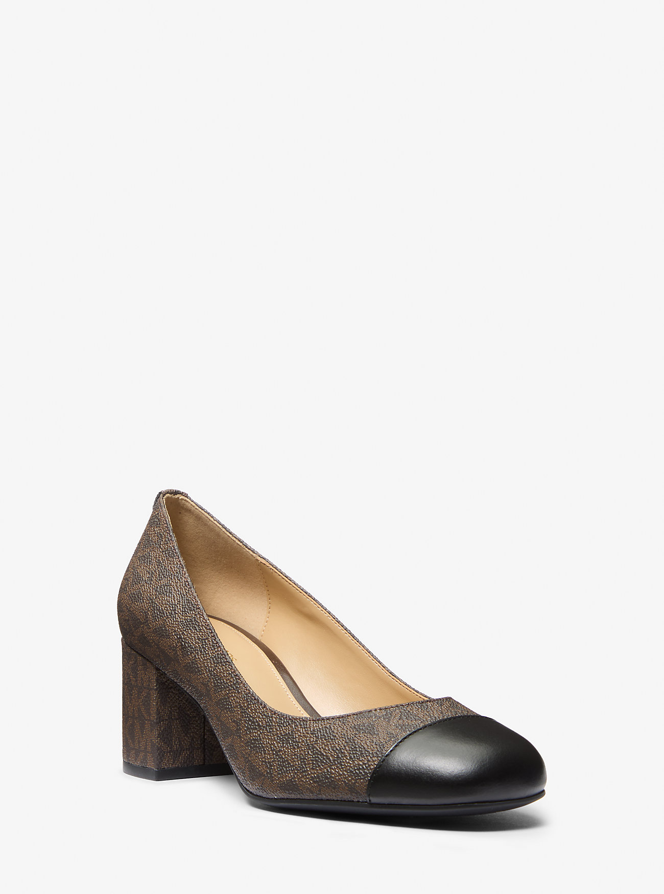 MK Perla Flex Signature Logo Pump - by MICHAEL Michael Kors
