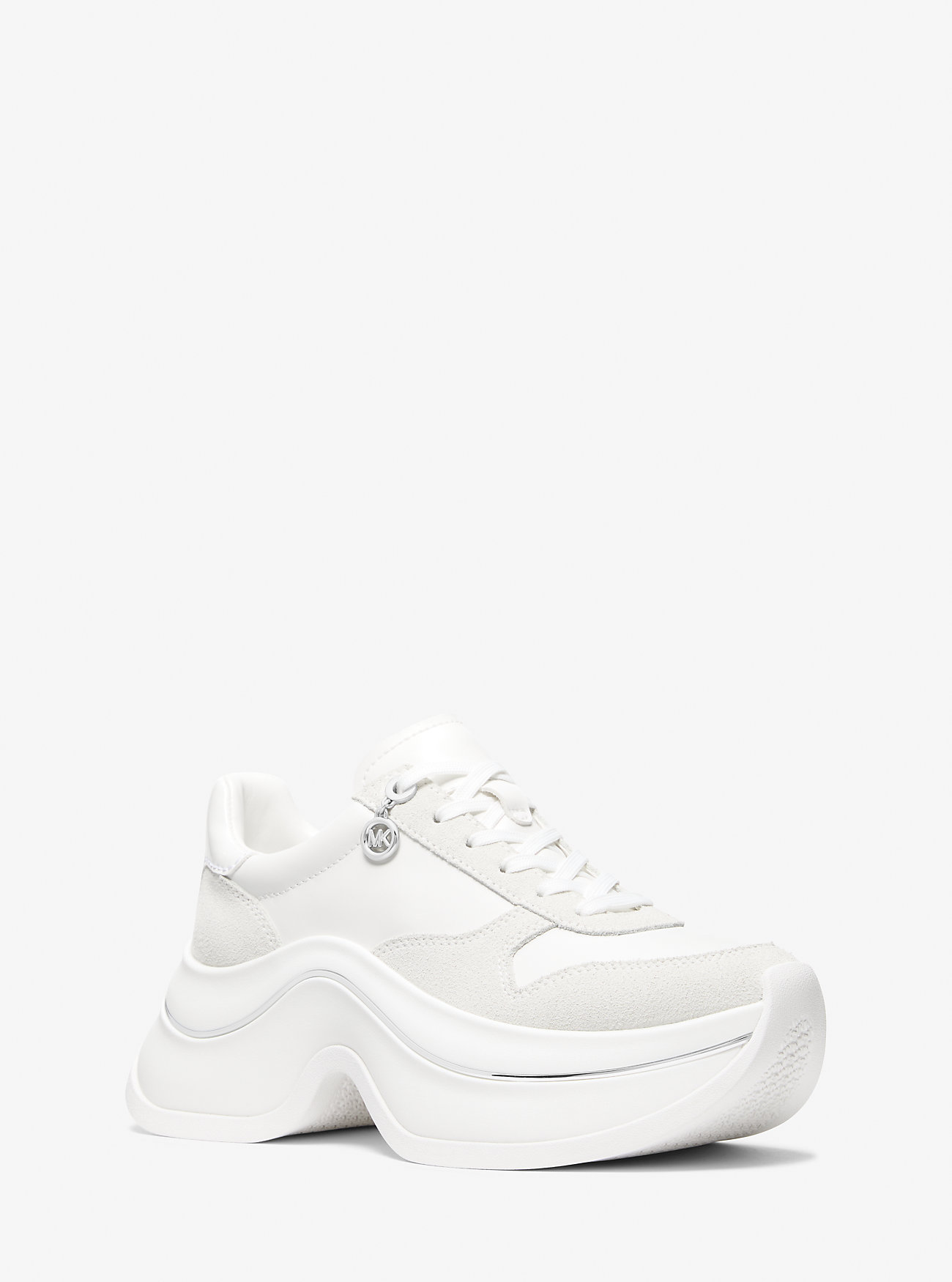 MK Arla Leather and Suede Trainer -