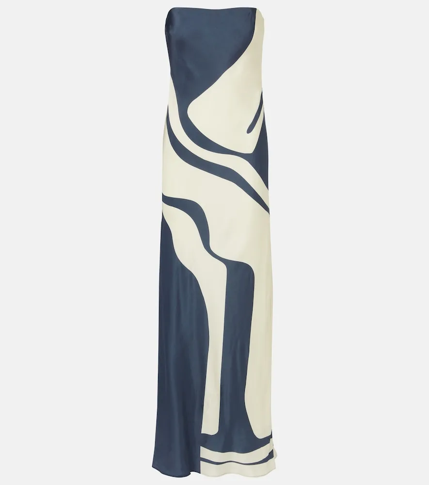 Robe Longue Lilou En Soie