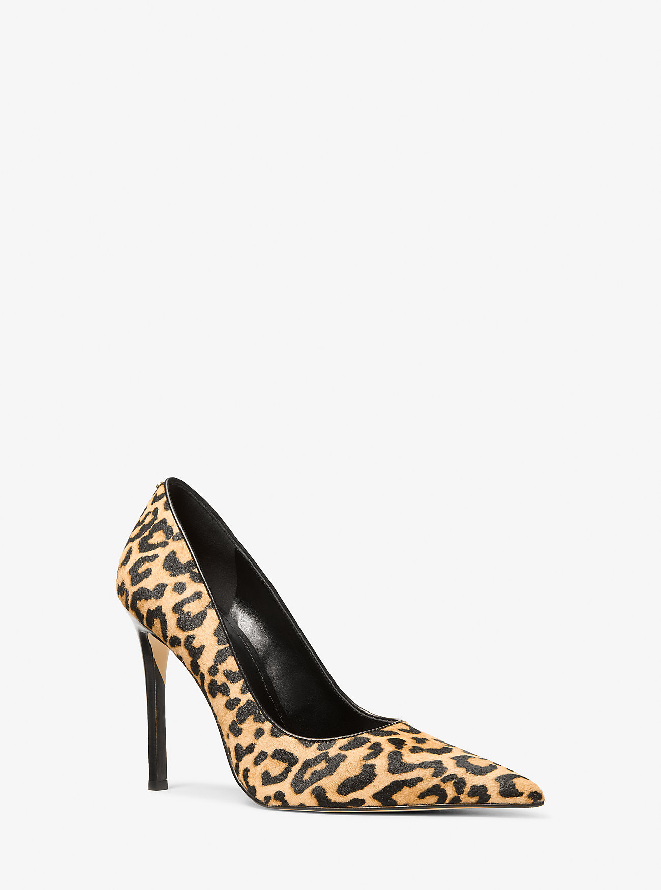 MK Elyse Leopard Print Calf Hair Pump -
