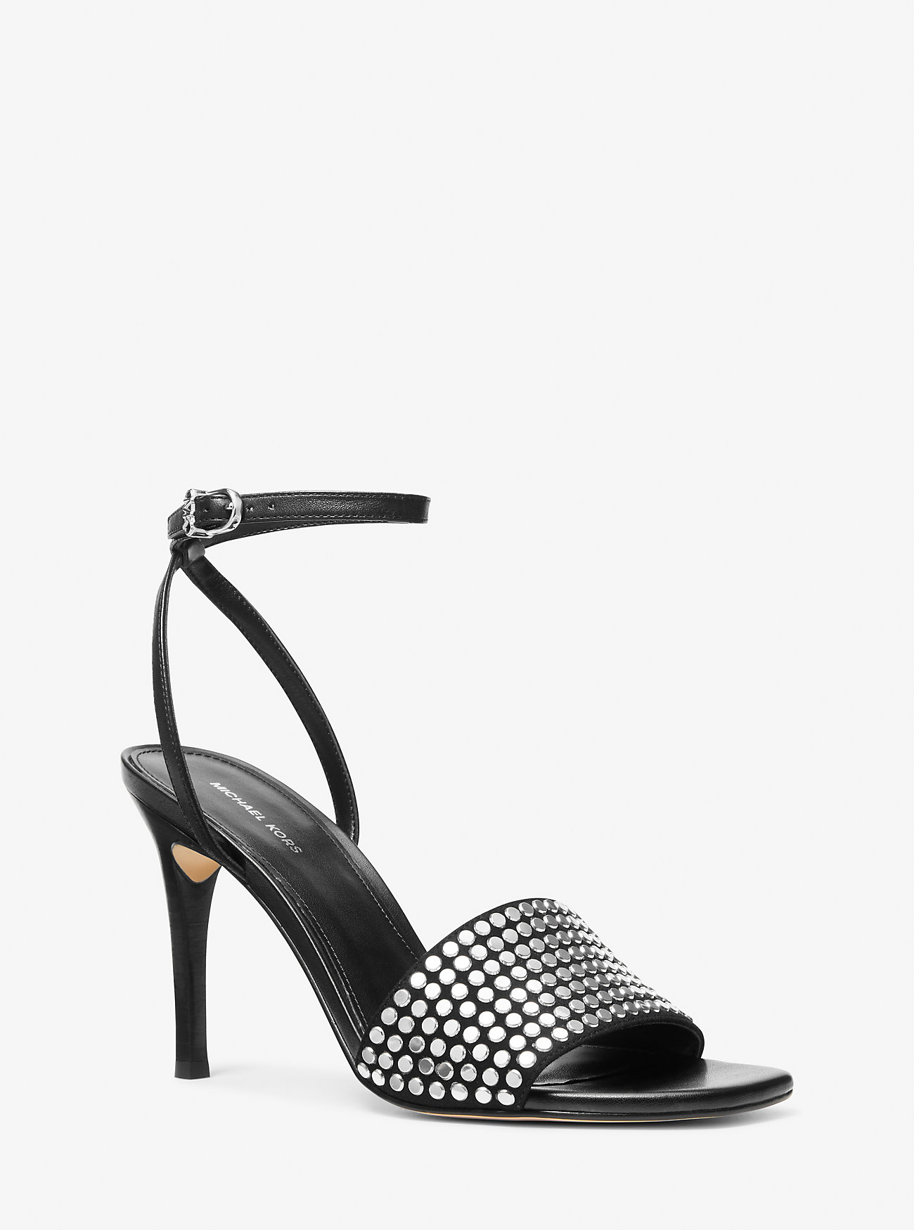 MK Elyse Studded Leather Sandal -