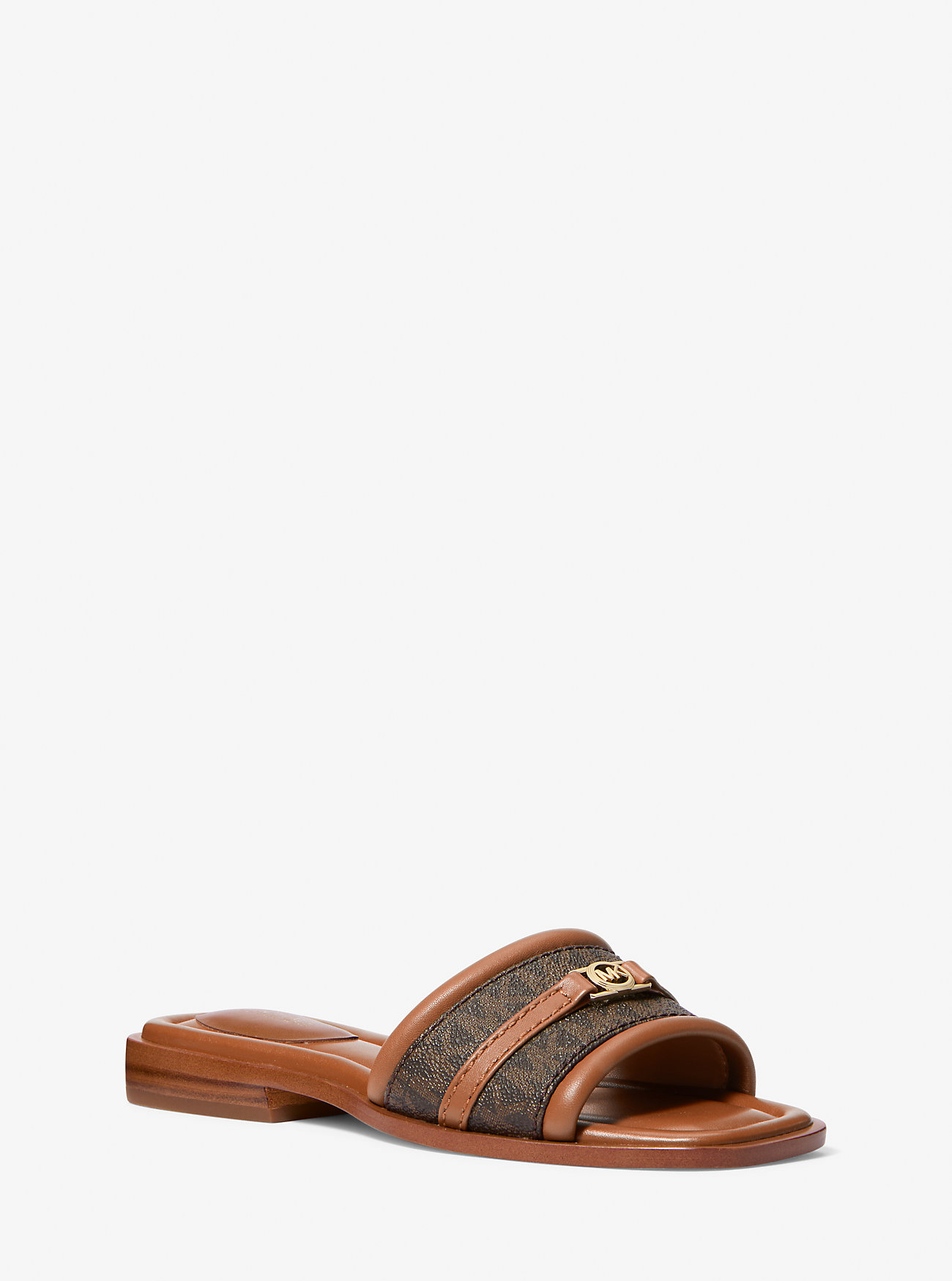 MK Mandy Signature Logo Slide Sandal -