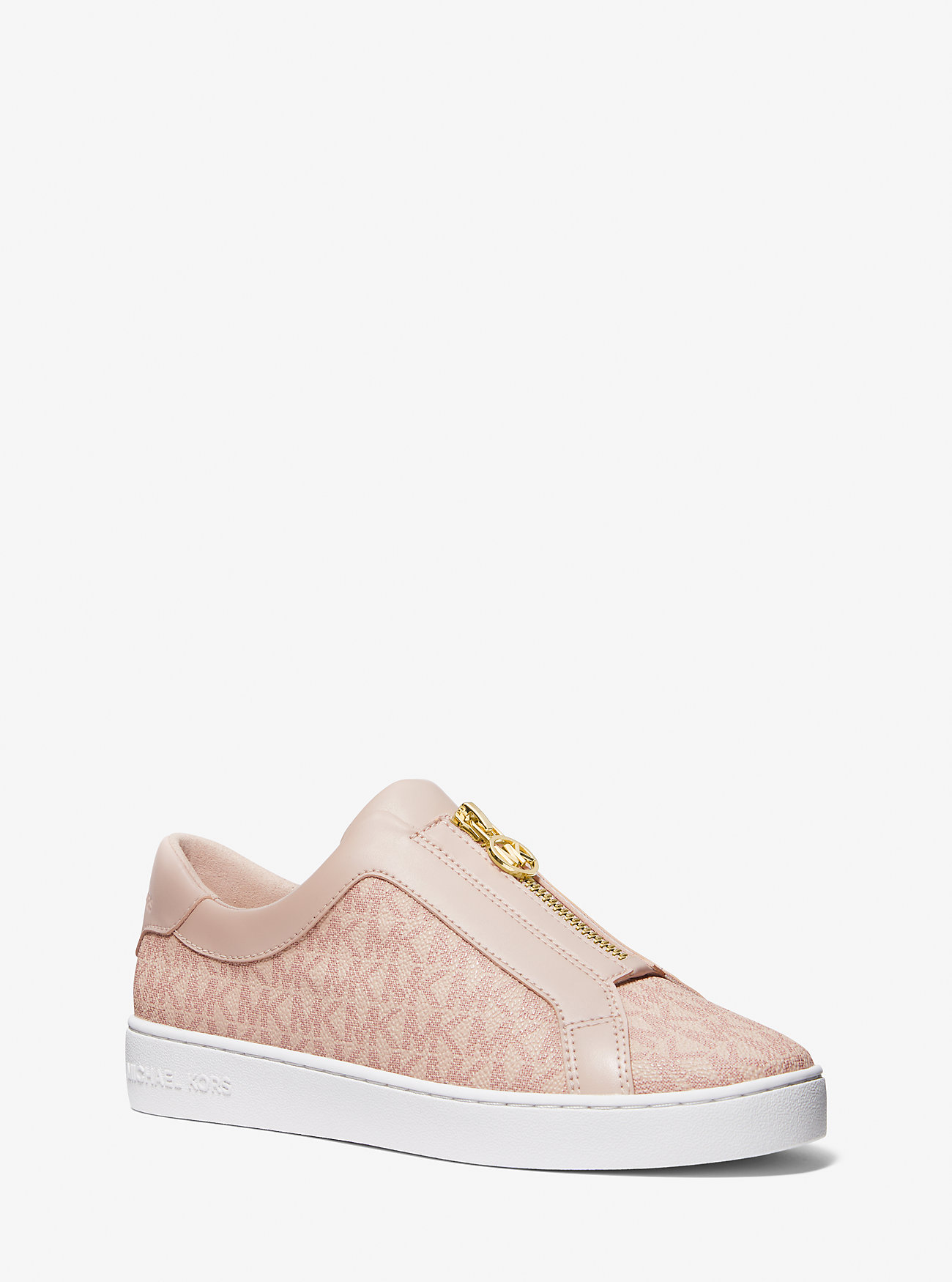 MK Keaton Signature Logo Zip-Up Trainers -