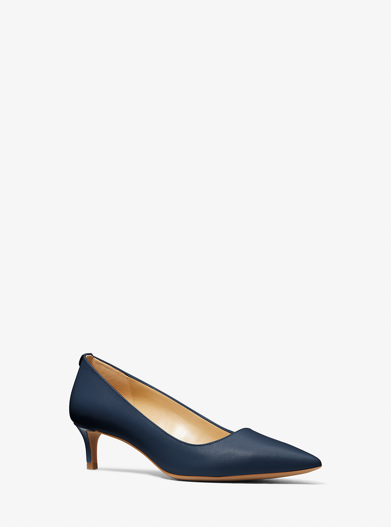 MK Alina Flex Leather Kitten Pump -