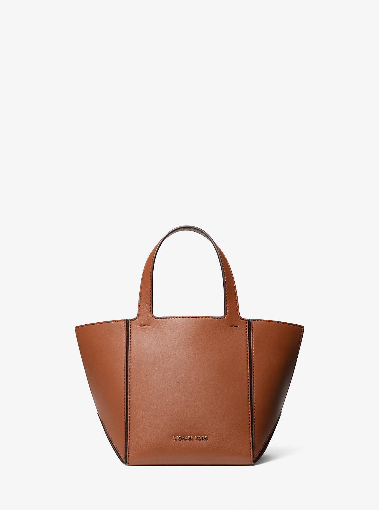 MK Jordi Small Leather Tote Bag -