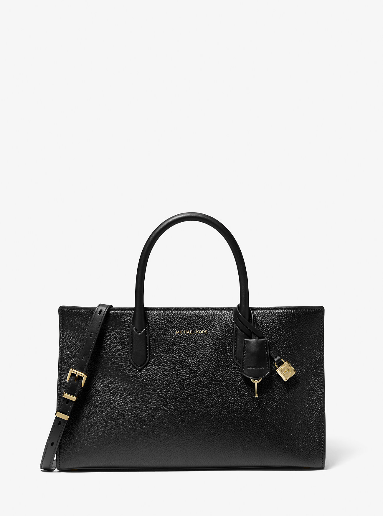 MK Scarlett Medium Leather Satchel -