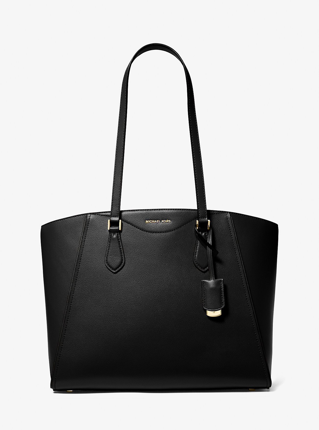 MK Taryn Large Leather Tote Bag -