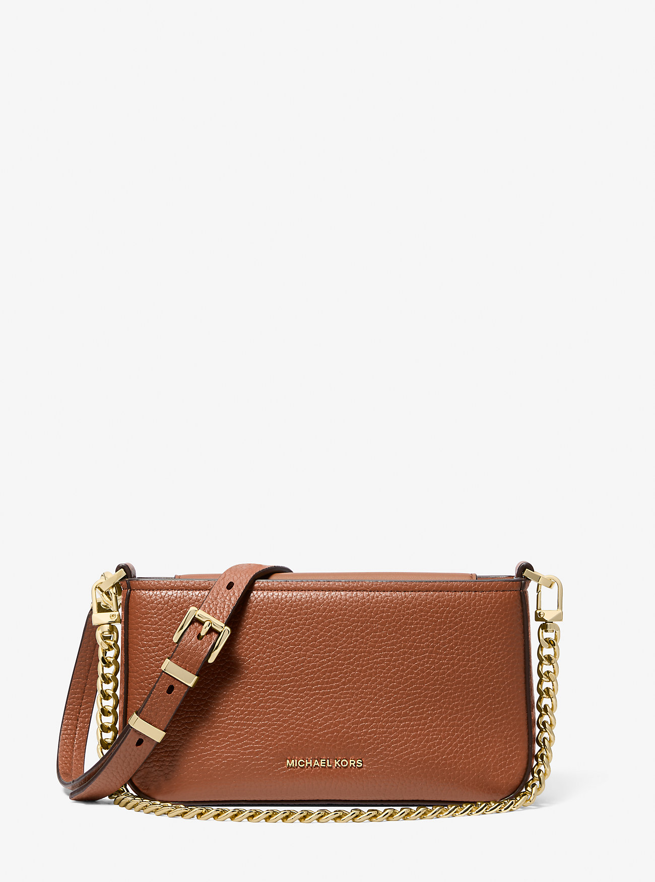 MK Bryant Small Pebbled Leather Convertible Pochette -