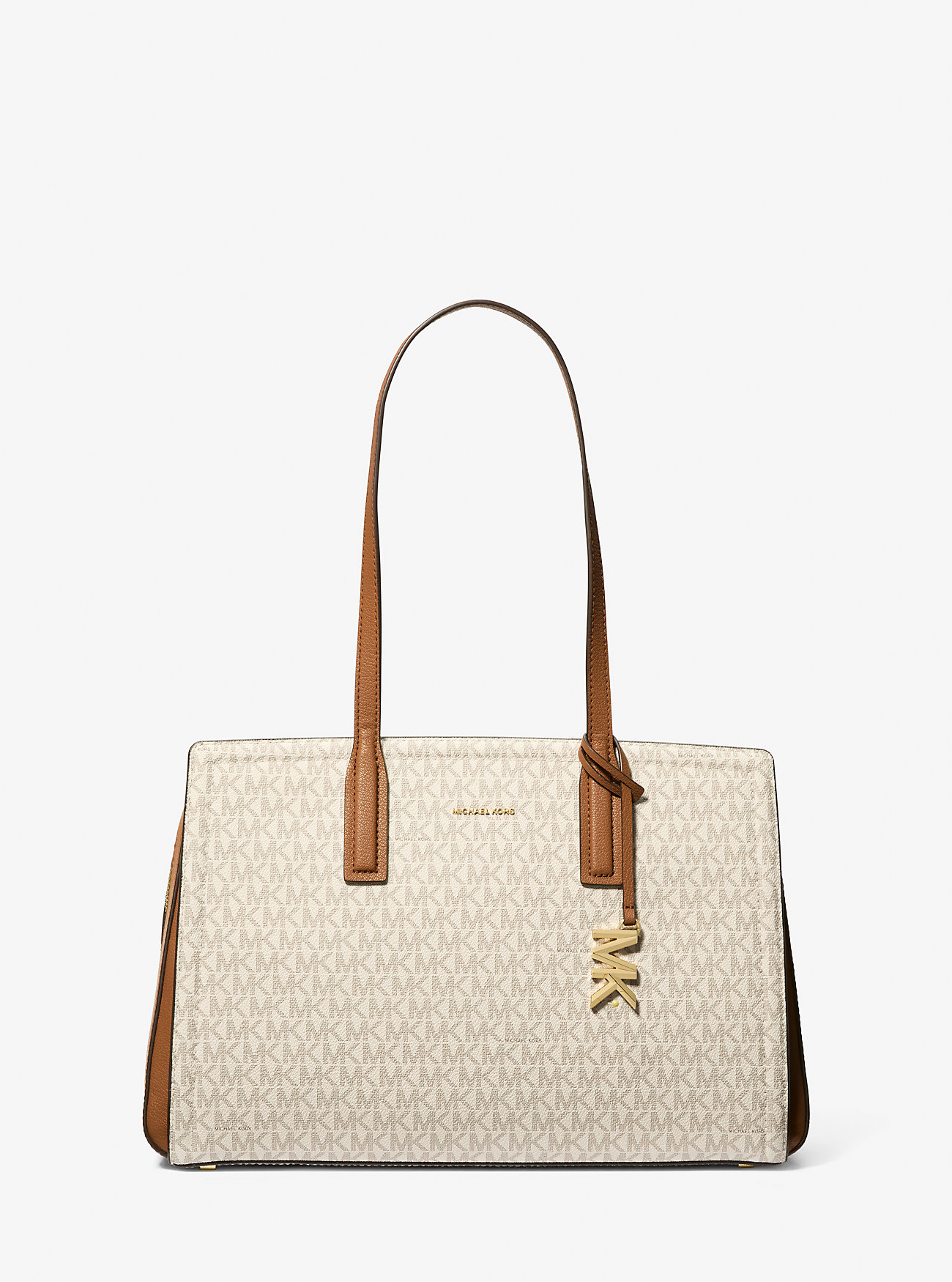 MK Laila Medium Signature Logo Tote Bag -