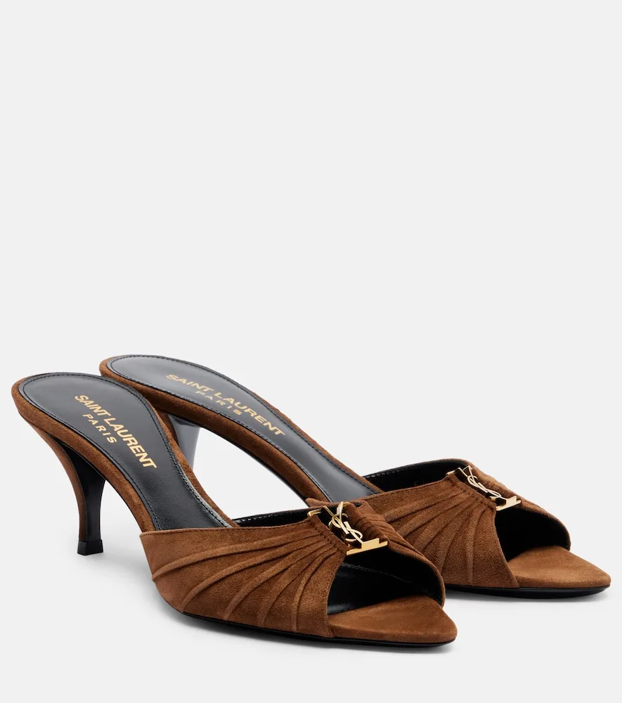 Mules Babylone Cassandre En Daim