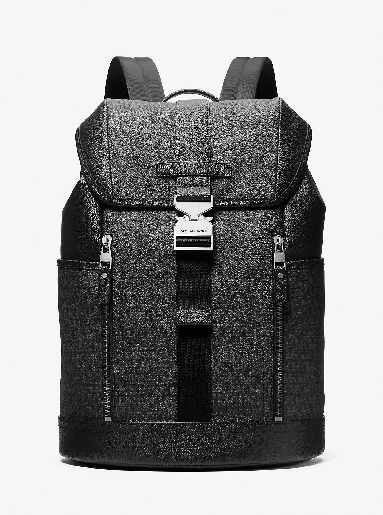 MK Hudson Signature Logo Aviator Backpack -