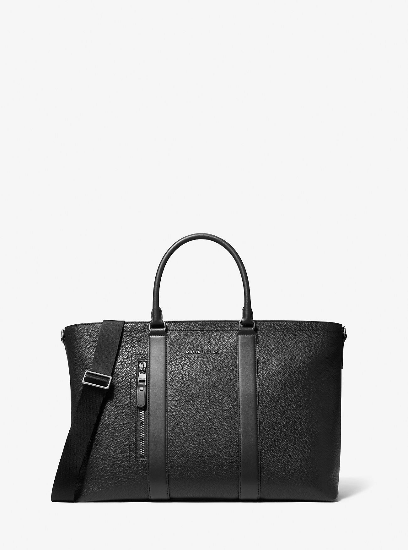 MK Hudson Pebbled Leather Tote Bag -