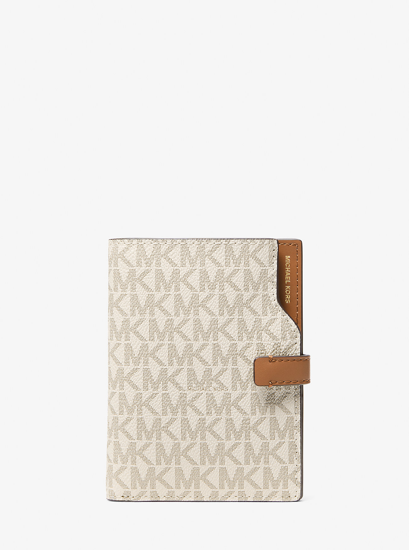 MK Jet Set Signature Logo Passport Wallet - by MICHAEL Michael Kors