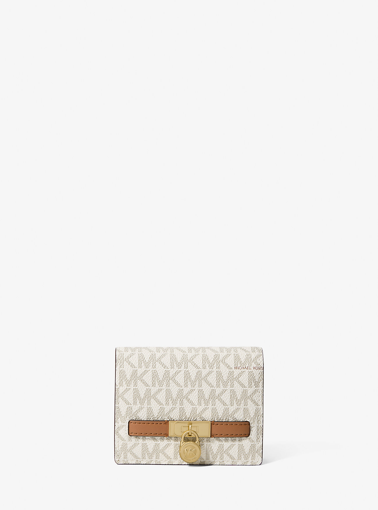 MK Hamilton Moderne Small Signature Logo Wallet -