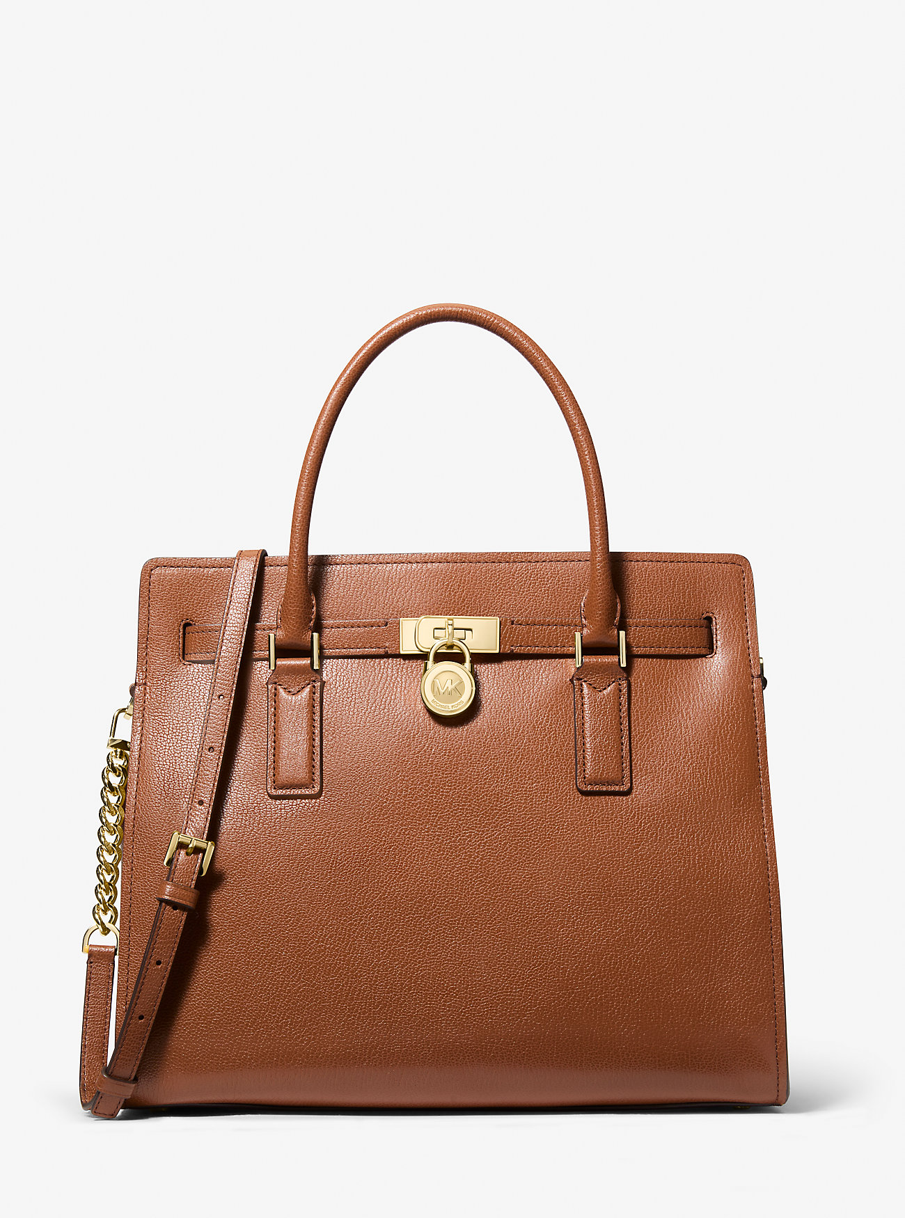 MK Hamilton Moderne Large Leather Satchel -