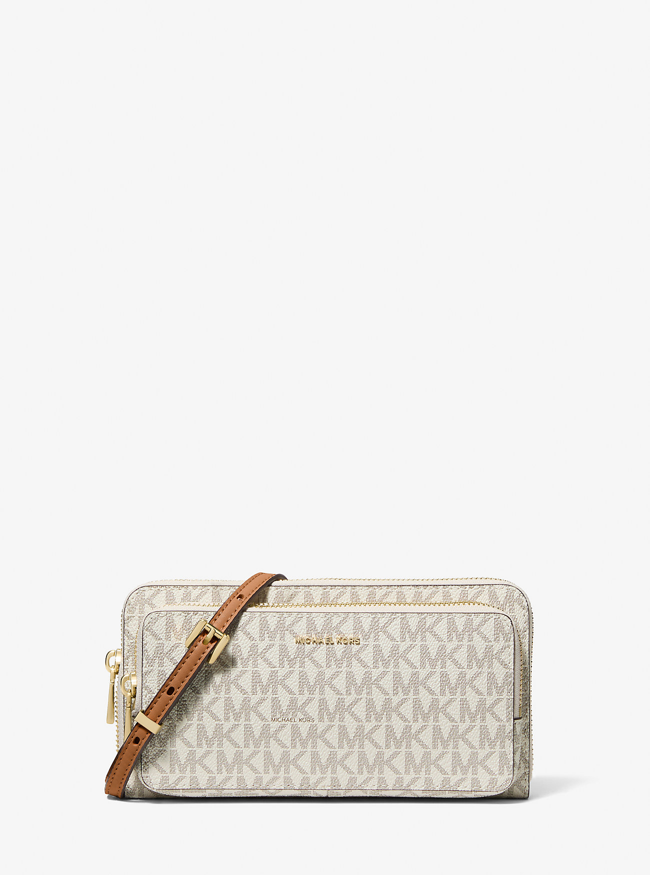 MK Jet Set Large Signature Logo Convertible Crossbody Bag -