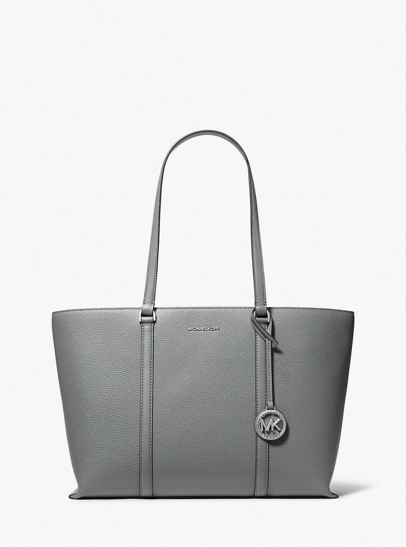 MK Temple Large Pebbled Leather Tote Bag -