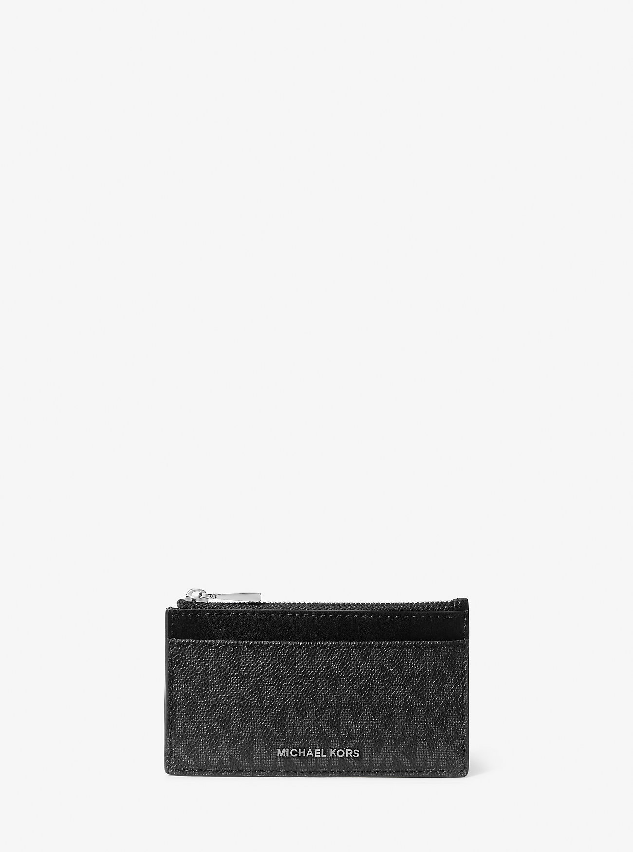 MK Jet Set Small Signature Logo Card Case -