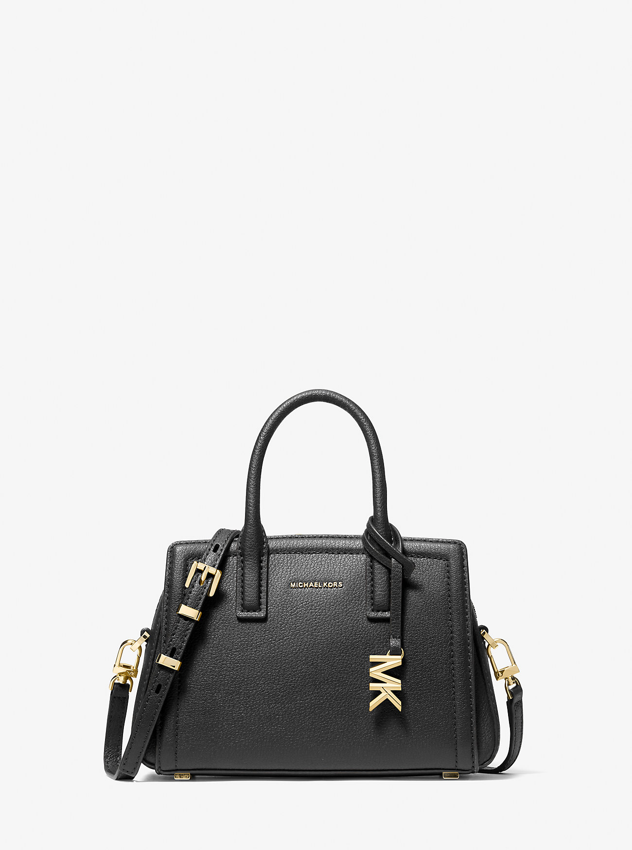 MK Laila Extra-Small Leather Crossbody Bag -