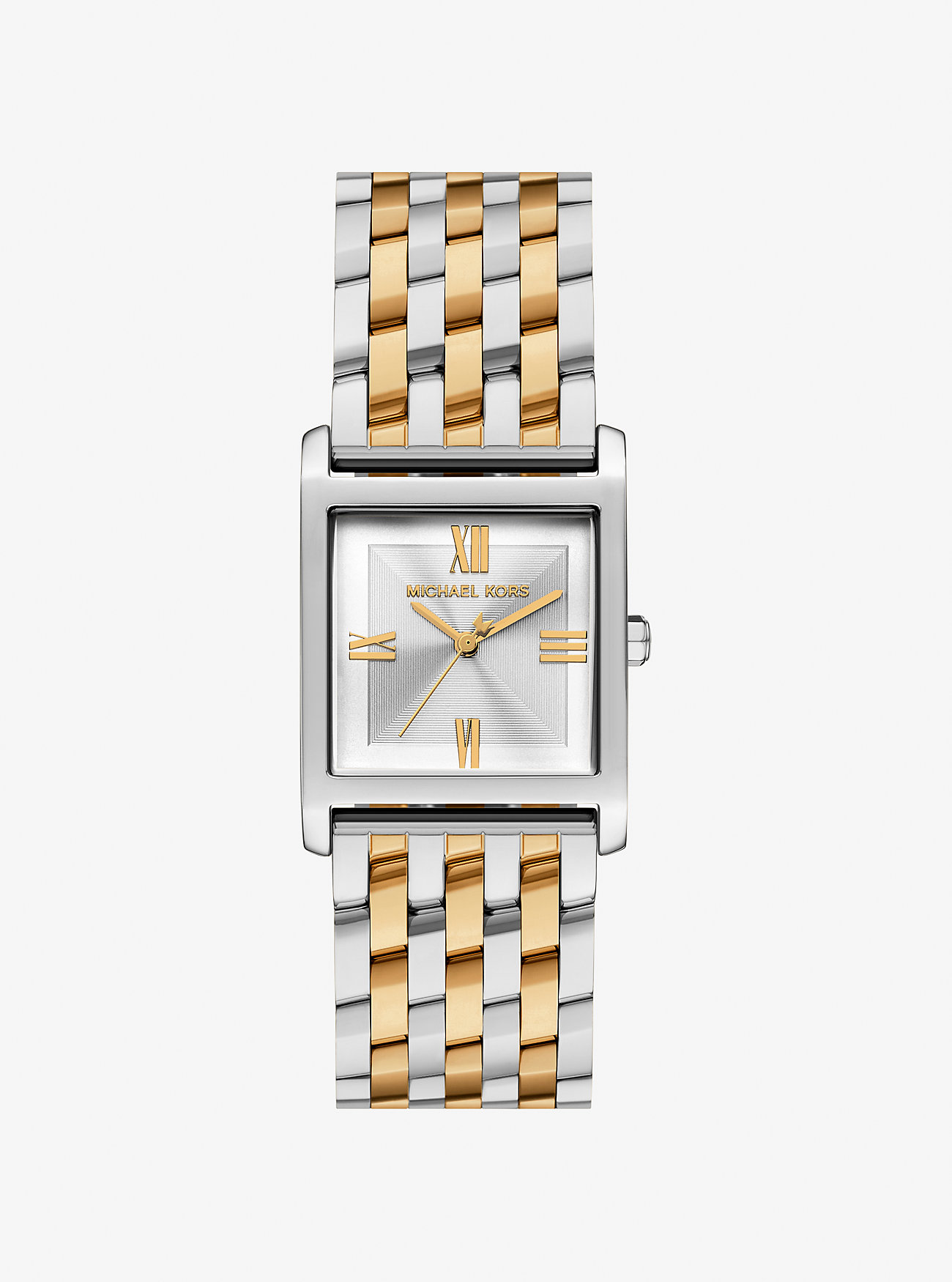 MK Petite Georgie Two-Tone Watch -