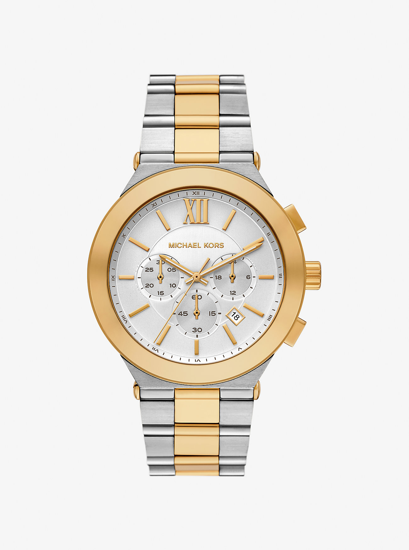 MK Oversized Billie Two-Tone Watch -
