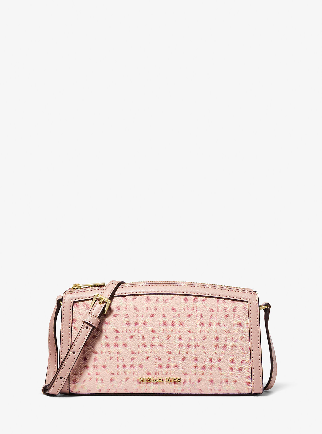 MK Jet Set Medium Signature Logo Crossbody Bag -