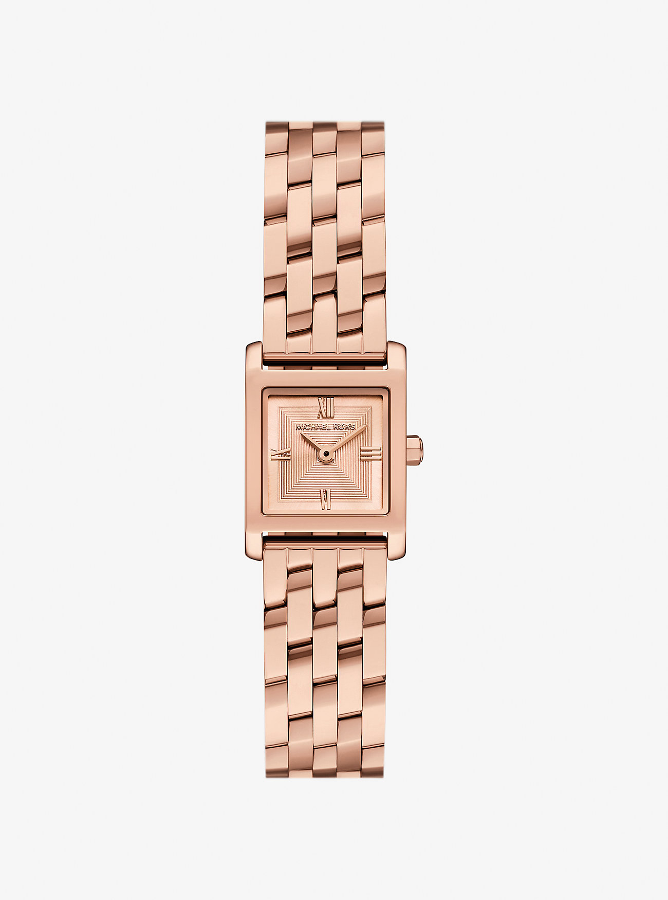 MK Micro Georgie Rose-Gold Tone Watch -