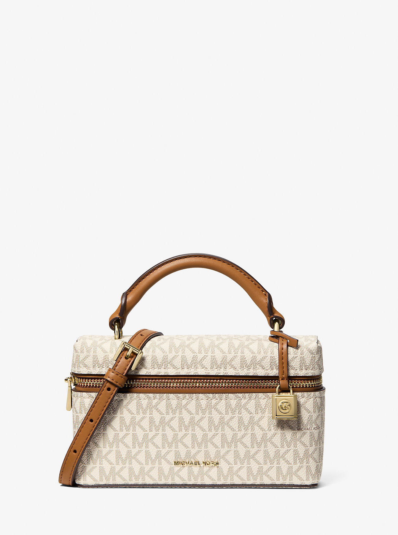 MK Jana Extra-Small Signature Logo Convertible Crossbody Bag -
