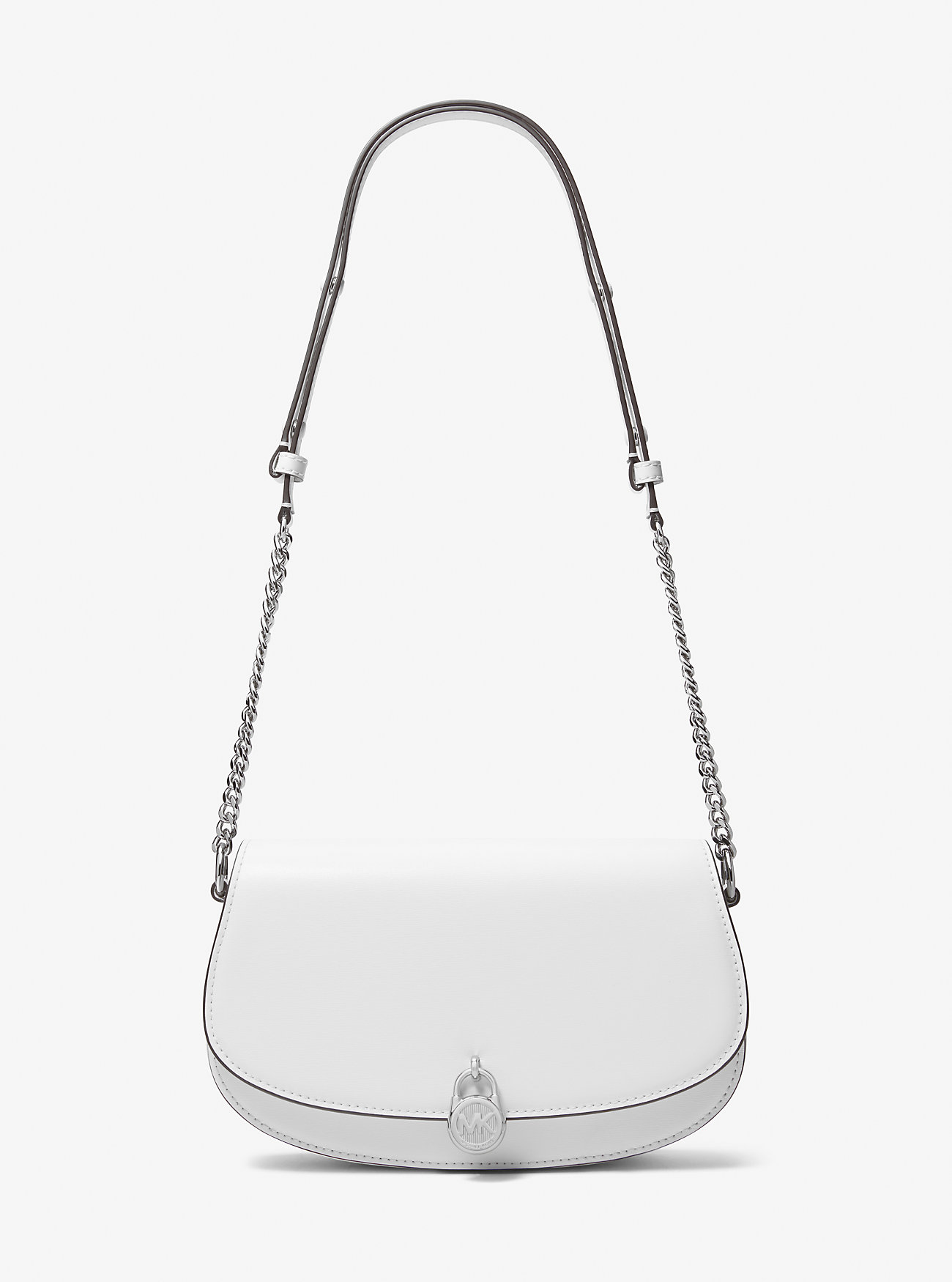 MK Mila Medium Leather Messenger Bag - by Michael Kors Outlet