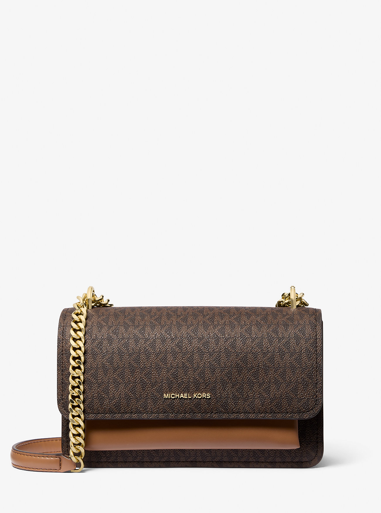 MK Claire Large Signature Logo Shoulder Bag -