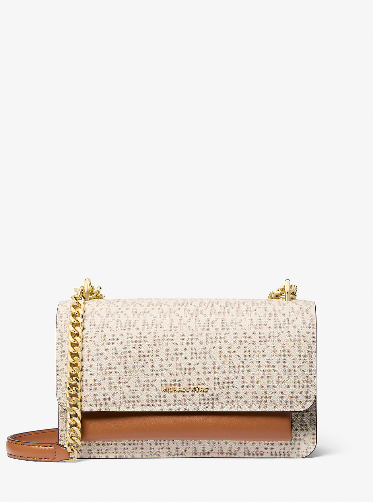MK Claire Large Signature Logo Shoulder Bag -
