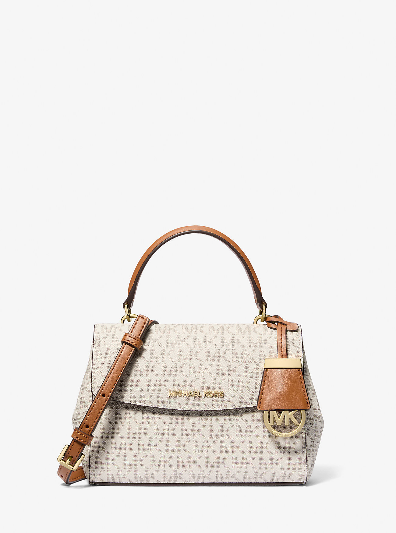 MK Ava Extra-Small Signature Logo Crossbody Bag -