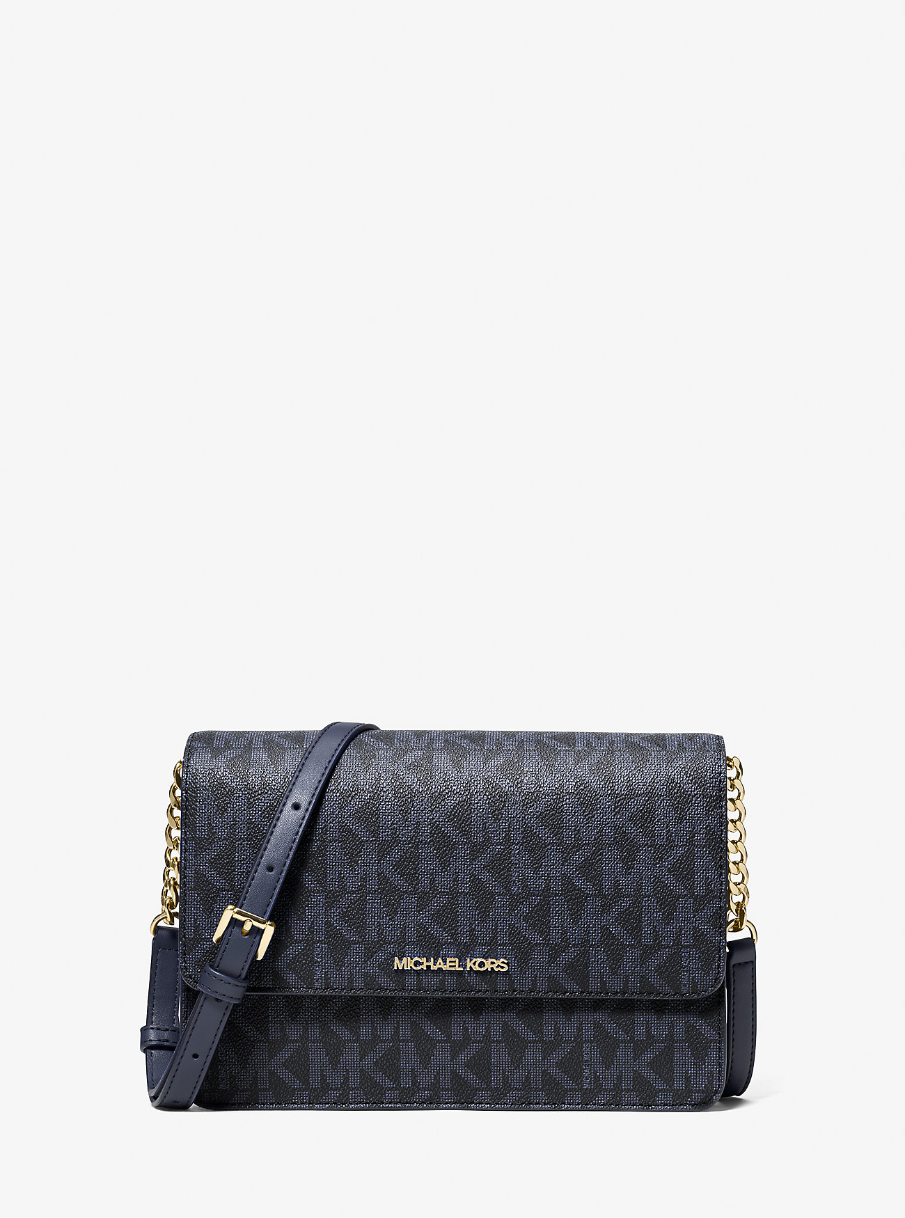 MK Daniela Large Signature Logo Crossbody Bag -
