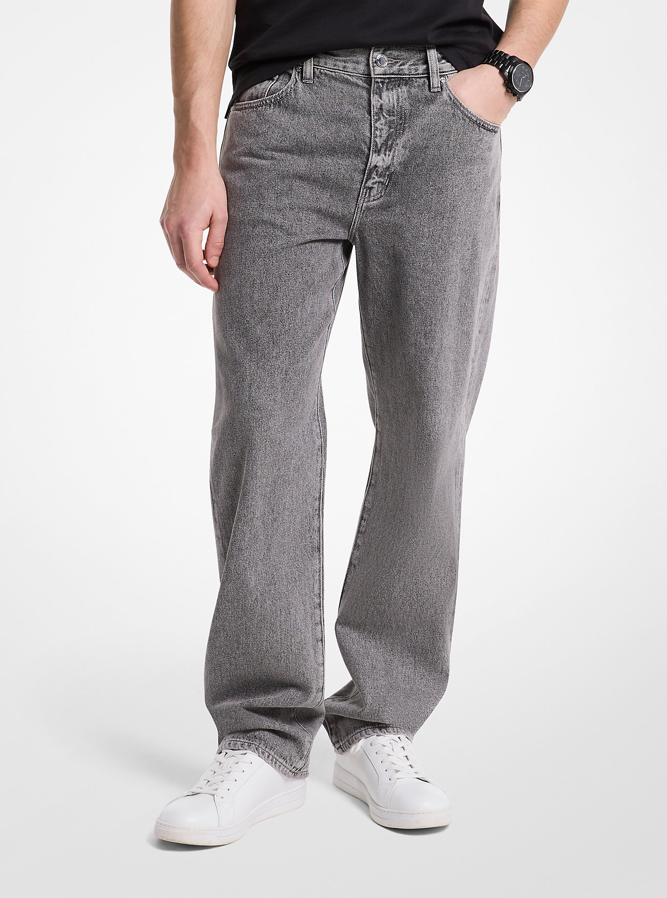 MK Finn Straight-Fit Denim Jeans -