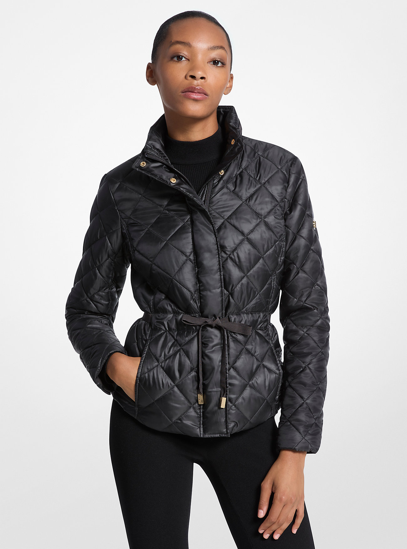 MK Quilted Puffer Jacket -