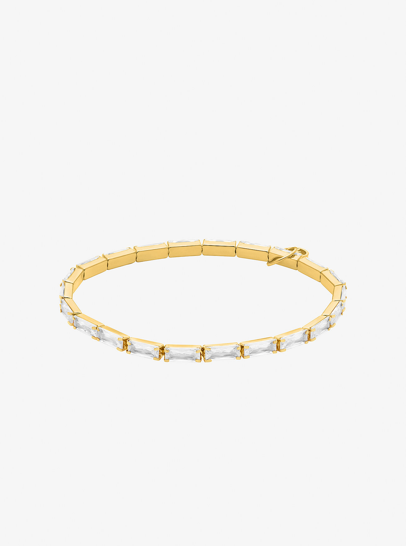 MK Cubic Zirconia Tennis Bracelet -