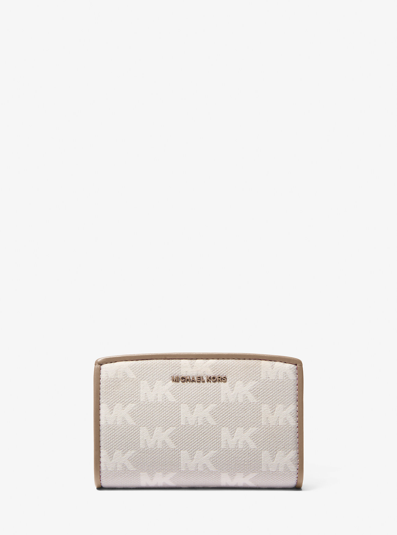MK Bryant Medium Logo Jacquard Wallet -