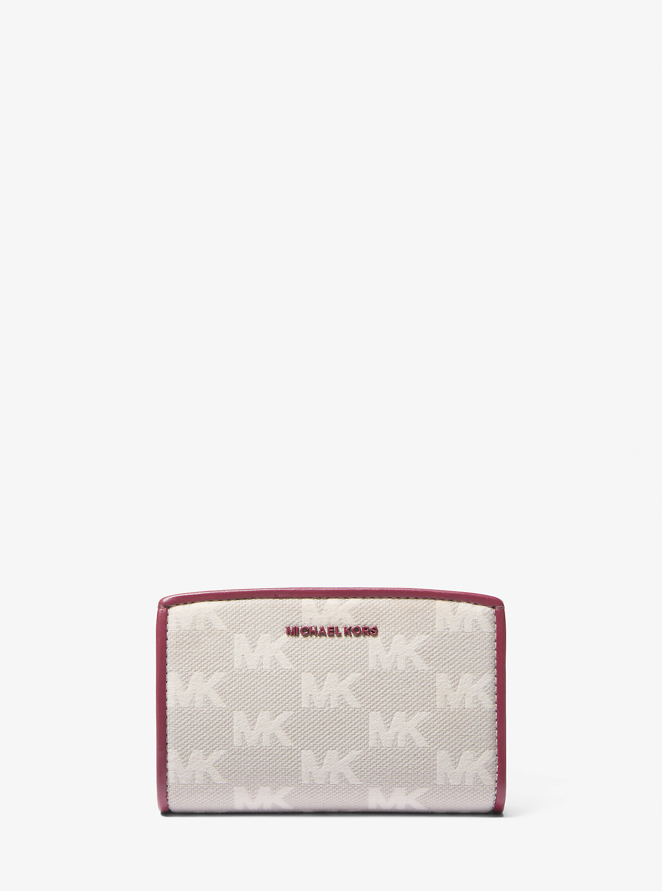 MK Bryant Medium Logo Jacquard Wallet -