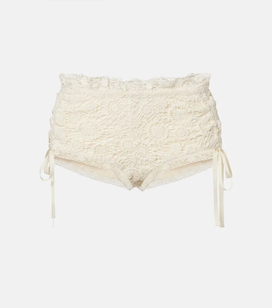 Short Yeliz En Crochet De Coton