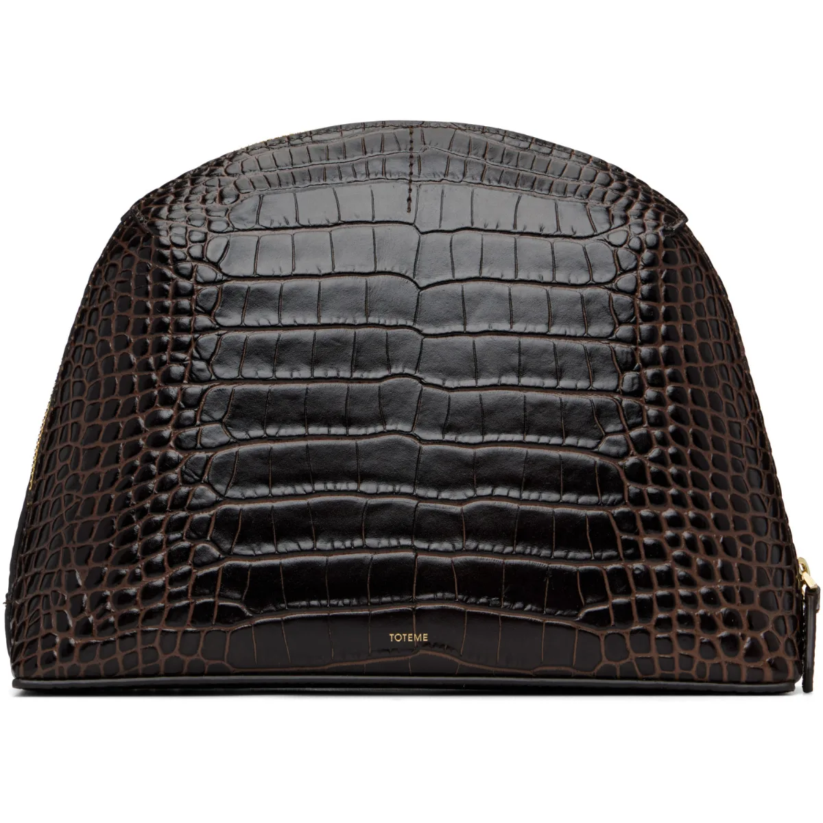 Medium Croco-Embossed Day Clutch