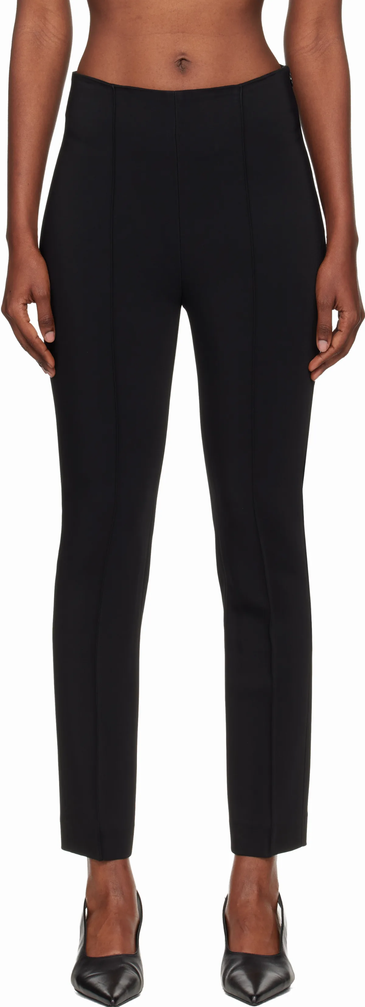 Cigarette Leg Trousers by Róhe
