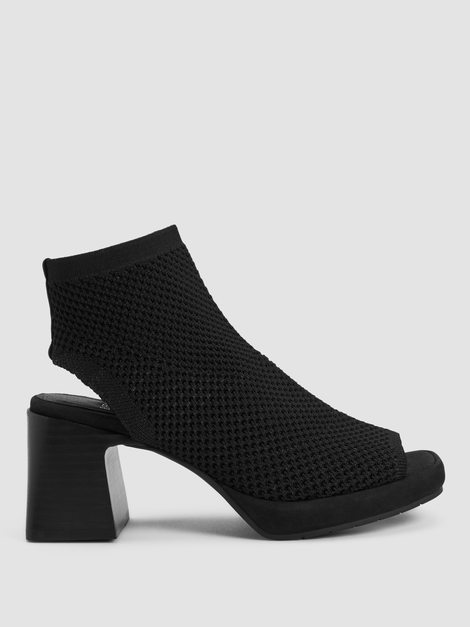 Gavis Recycled Stretch Knit Platform Sandal by EILEEN FISHER