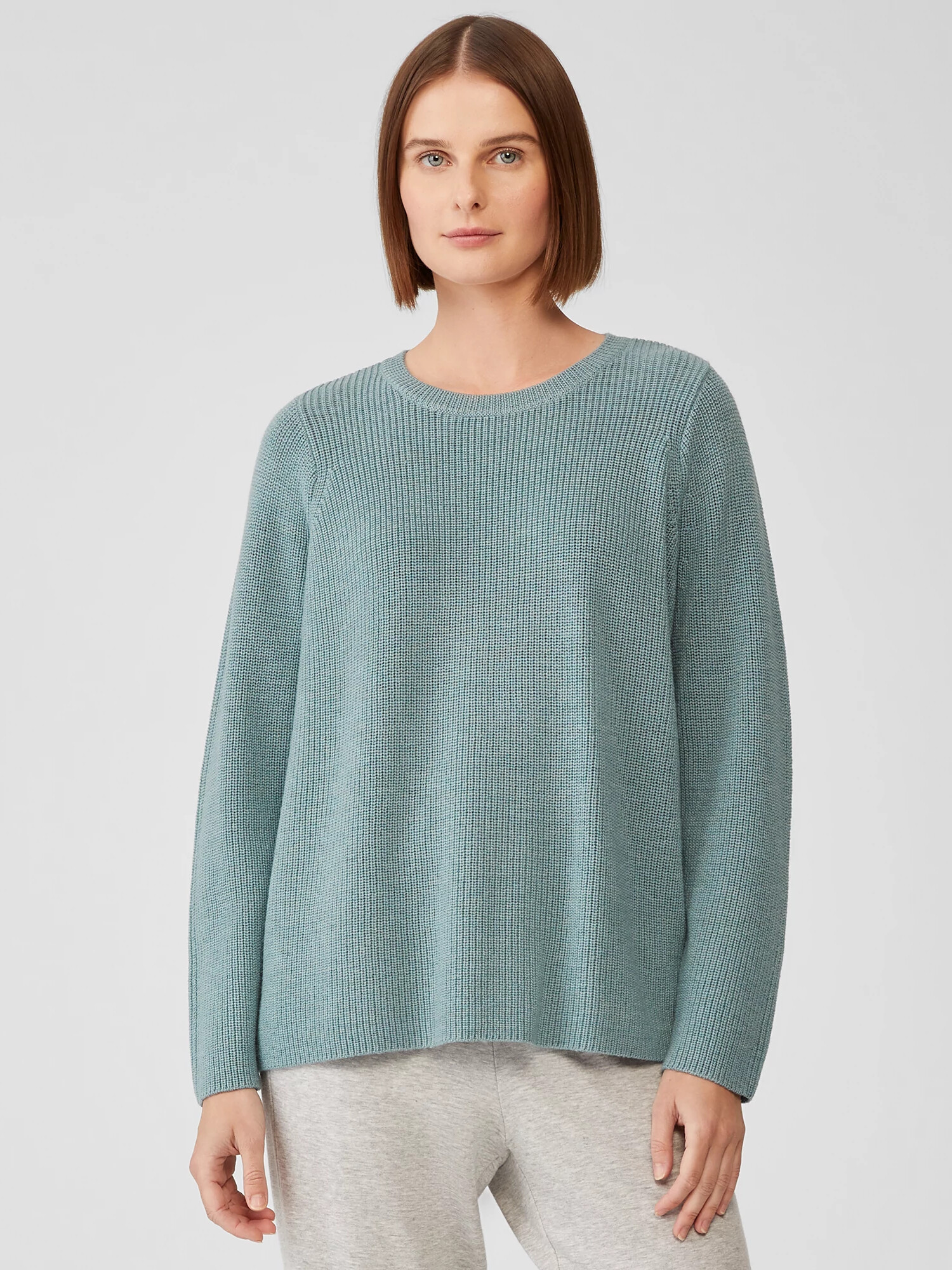 Merino Crew Neck Top