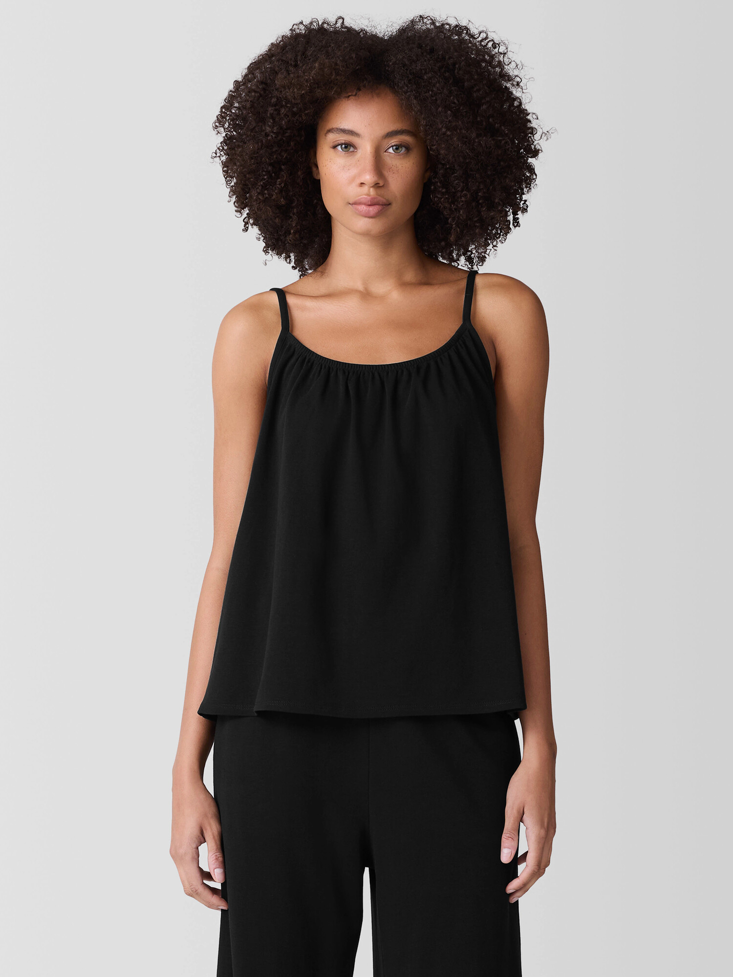 Organic Cotton Interlock Sleep Cami by EILEEN FISHER