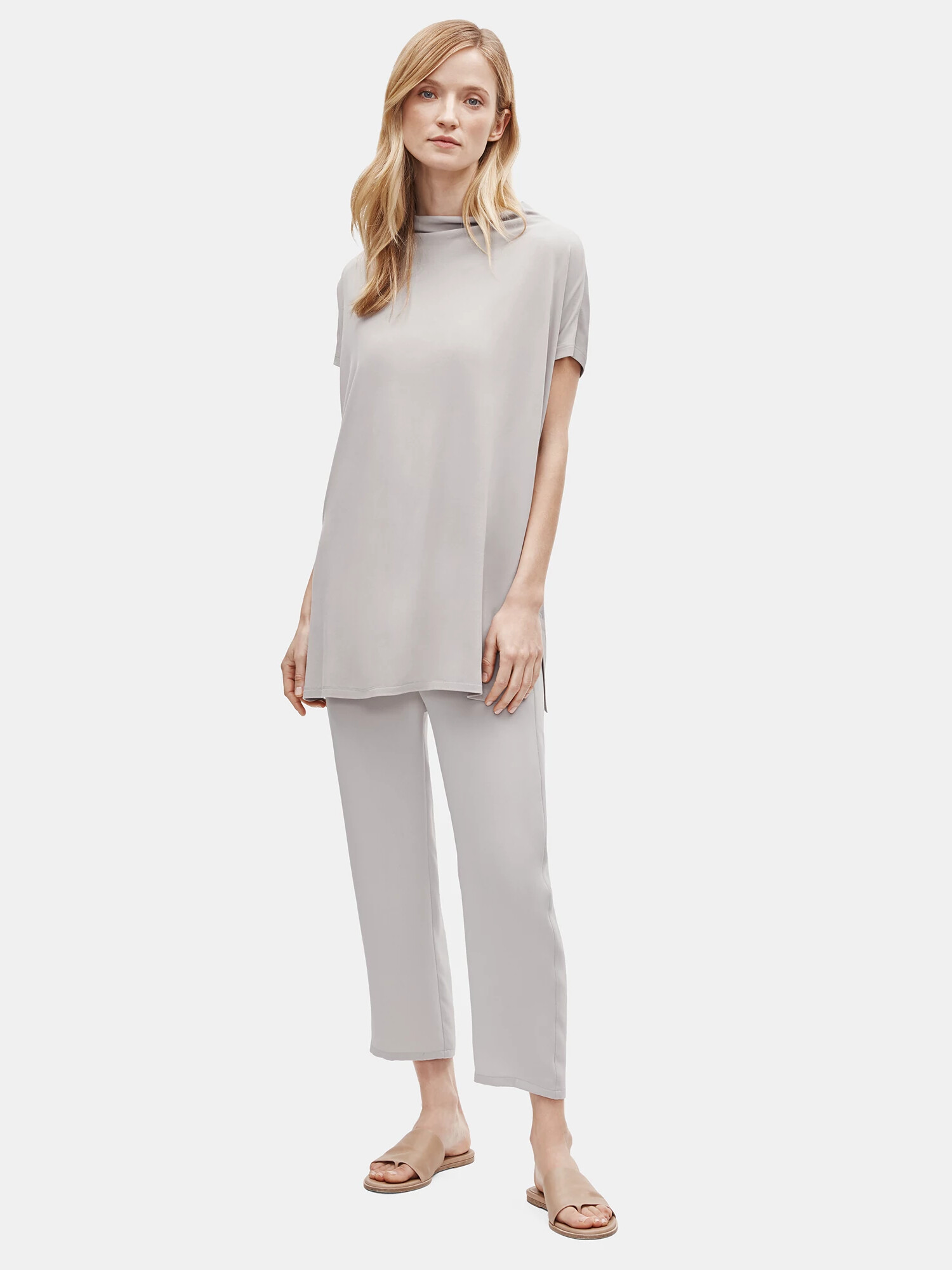 Limited Edition Silk Double Crepe Drawstring Pant